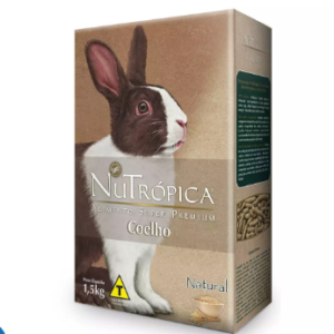 Ração Nutrópica Coelhos Adultos Natural - 1,5kg