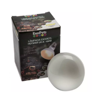 Lâmpada ExoPets Hotspot UVA para Répteis