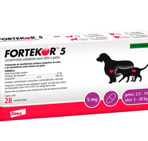 Fortekor 5mg Elanco 28 Comprimidos