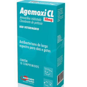 Agemoxi CL Agener União 50mg 10 Comprimidos