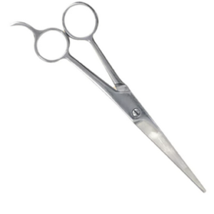 Tesoura Chalesco Reta para Cães e Gatos