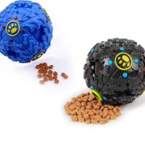 Brinquedo Pet Cães Interativo Bolinha Porta Petisco Com Som