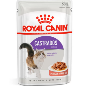 Ração Úmida Royal Canin para Gatos Adultos Castrados 85g