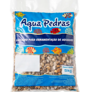 Substrato Para Aquários Aqua Pedras Cascalho de Rio