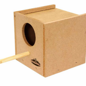 Ninho de Madeira Bragança para Pássaros Manon