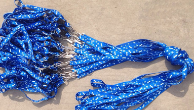 Coleira Guia Peitoral Para Cachorro Gato Passeio metros 1,5m Pets Cães Pequeno Porte azul